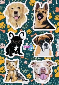 Stickers Autoadhesivos Perritos