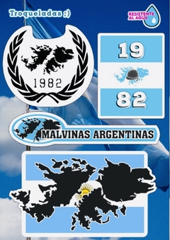 Stickers Autoadhesivos Islas Malvinas