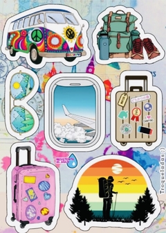 Stickers Autoadhesivos Travel