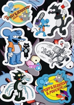 Stickers Autoadhesivos Tomy Y Dally