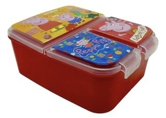 Vianda Lunchera C/ Divisiones C/ Licencia Peppa Pig