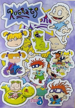 Stickers Autoadhesivos Rugrats