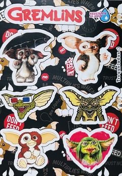 Stickers Autoadhesivos Gremlins