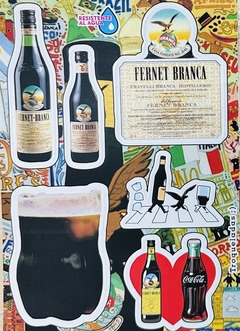 Stickers Autoadhesivos Fernet Branca