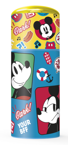 Vaso Figura C/ Tapa y Pico 350ml Mickey Colores