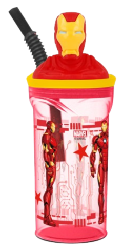 Vaso 3D C/ Figurín Ironman