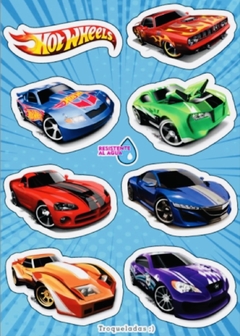 Stickers Autoadhesivos Hot Wheels