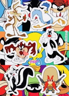 Stickers Autoadhesivos Looney Tunes