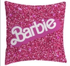 Almohadon 35x35 Barbie Rosa