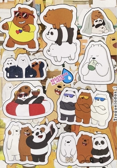 Stickers Autoadhesivos Osos Escandalosos