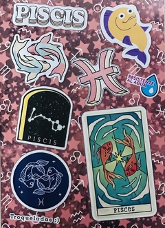 Stickers Autoadhesivos Piscis