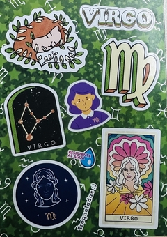 Stickers Autoadhesivos Virgo