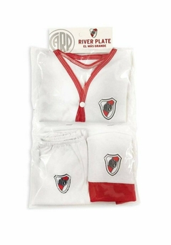Ajuar 3 Piezas Recién Nacido River Plate