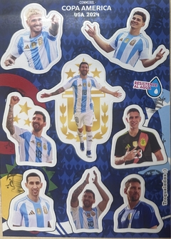 Stickers Autoadhesivos Selección Argentina Copa América