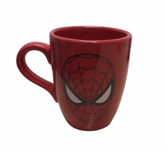 Taza Conica Blanca Spiderman