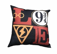 Almohadon 35x35 Harry Potter Love