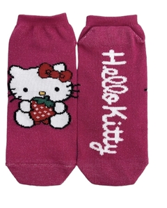 Medias Soquete Kitty C/ Frutilla