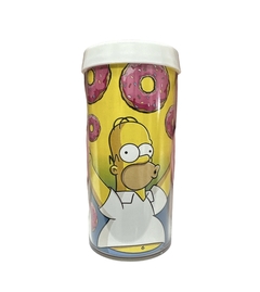 Vaso De Plástico Homero Lluvia de Donuts