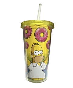 Vaso Cancún C/ Sorbete Homero Lluvia De Donuts