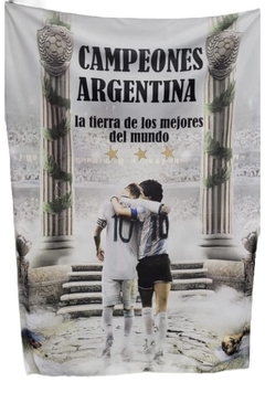 Toallon Argentina Campeon Tierra De Los Mejores