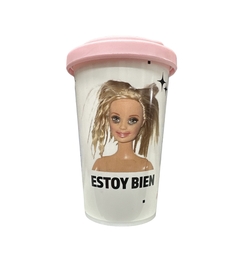 Vaso Café Térmico Barbie Estoy Bien