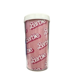 Vaso De Plástico Barbie Rosa Muchos