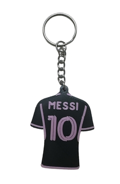 Llavero 3D Messi Camiseta Inter Miami Negra