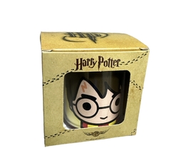 Taza De Plástico C/ Caja De Regalo Harry Potter Cara