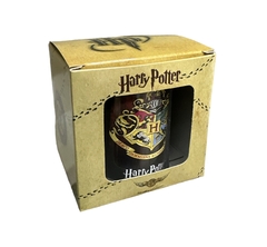 Taza De Plástico C/ Caja De Regalo Harry Potter Hogwarts Bordo