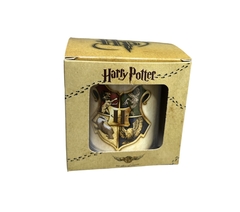 Taza De Plástico C/ Caja De Regalo Harry Potter Hogwarts Beige