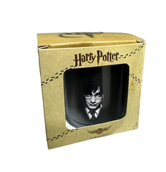 Taza De Plástico C/ Caja De Regalo Harry Potter Negro