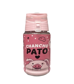 Mini Botella Deportiva Eco Cuero Chancho Pato Clásico - comprar online