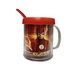 Taza de Plástico C/ Cucharita Flash Película