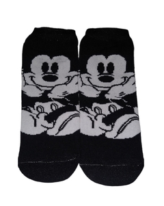 Medias Soquete Mickey Cara Negras - comprar online