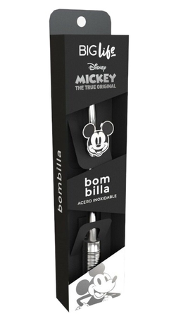 Bombilla Acero Inoxidable C/ Pack C/ Licencia Mickey