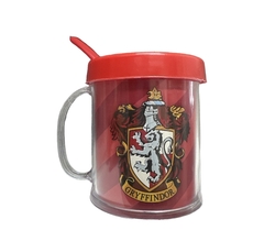 Taza de Plástico C/ Cucharita Gryffindor