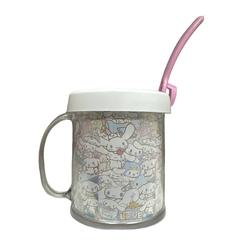 Taza de Plástico C/ Cucharita Cinnamoroll