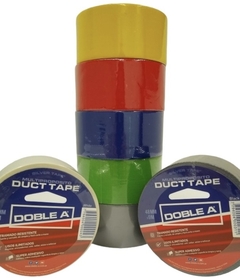 CINTA DUCT TAPE 48MM X 9MTS (ROJA,VERDE,NEGRO, GRIS,AZUL, AMARILLO)