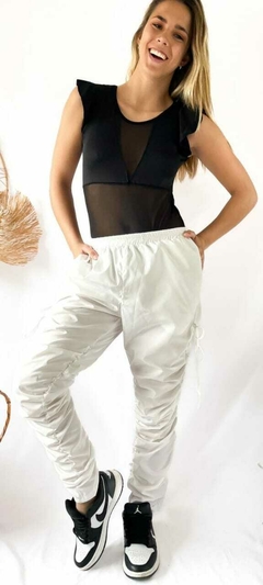 PANTALON PARACHUTE CON TIRAS - VOKU