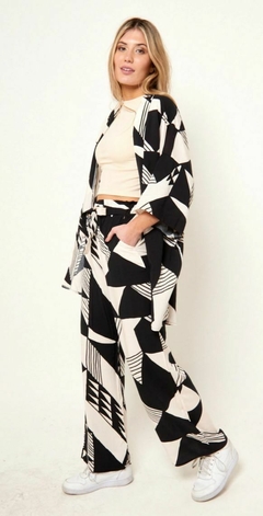 CONJUNTO KIMONO Y PALAZO - comprar online