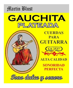 ENCORDADO GUITARRA CLASICA GAUCHITA PLATEADA