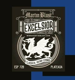 ENCORDADO GUITARRA CLASICA MARTIN BLUST EXCELSIOR (Plateada)