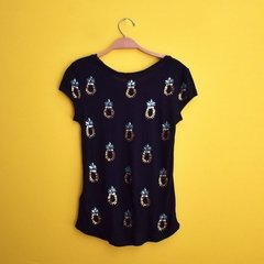 blusa abacaxis paetês| H&M - comprar online