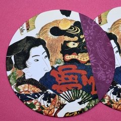 kit porta-copos japoneses dragão | COISAS DA DIXIE - comprar online