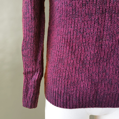 Suéter tricô marsala - comprar online