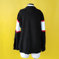 Suéter tricô preto - loja online