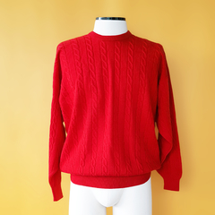 Suéter vermelho