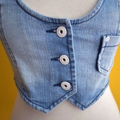 corselet jeans azul| MARISA - comprar online