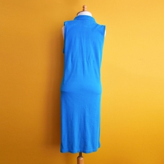 vestido azul | LACOSTE - Amo Muito