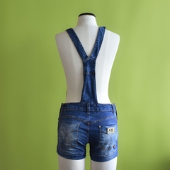macacão jeans stretch | KV FASHION - Amo Muito